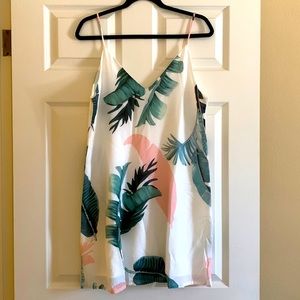 🌞3/$20 Shein Tropical Print Mini Dress